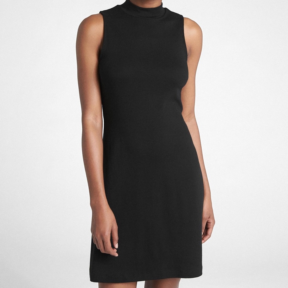 GAP Sleeveless Mock Neck Dress